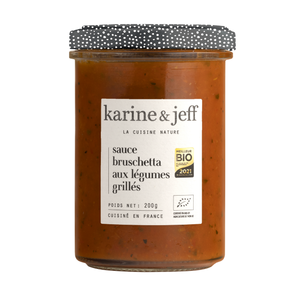 Sauce bruschetta aux légumes grillés - 1